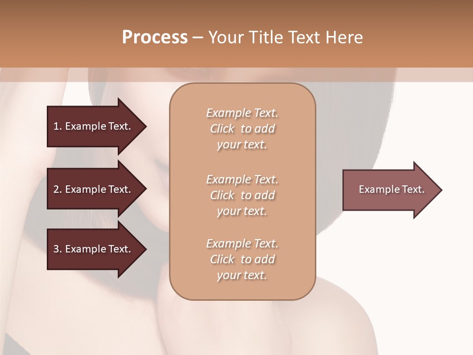 Makeup Beautiful Lips PowerPoint Template