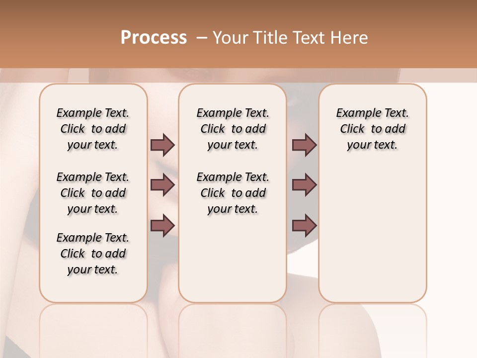 Makeup Beautiful Lips PowerPoint Template