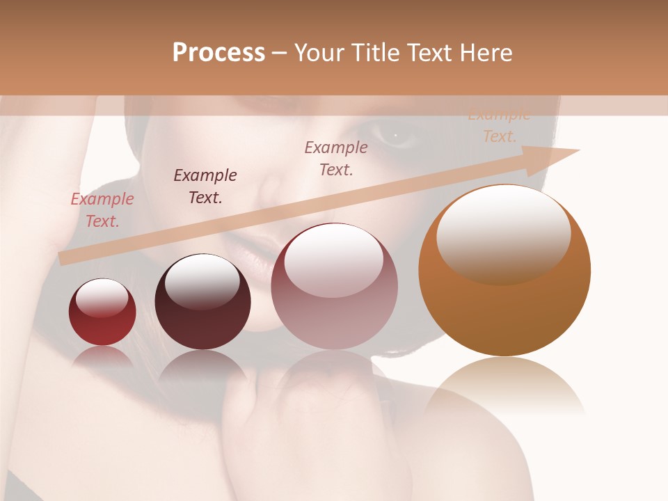 Makeup Beautiful Lips PowerPoint Template