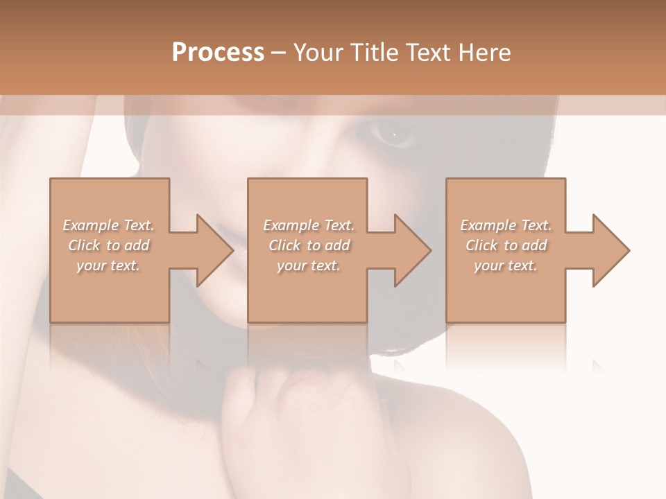 Makeup Beautiful Lips PowerPoint Template