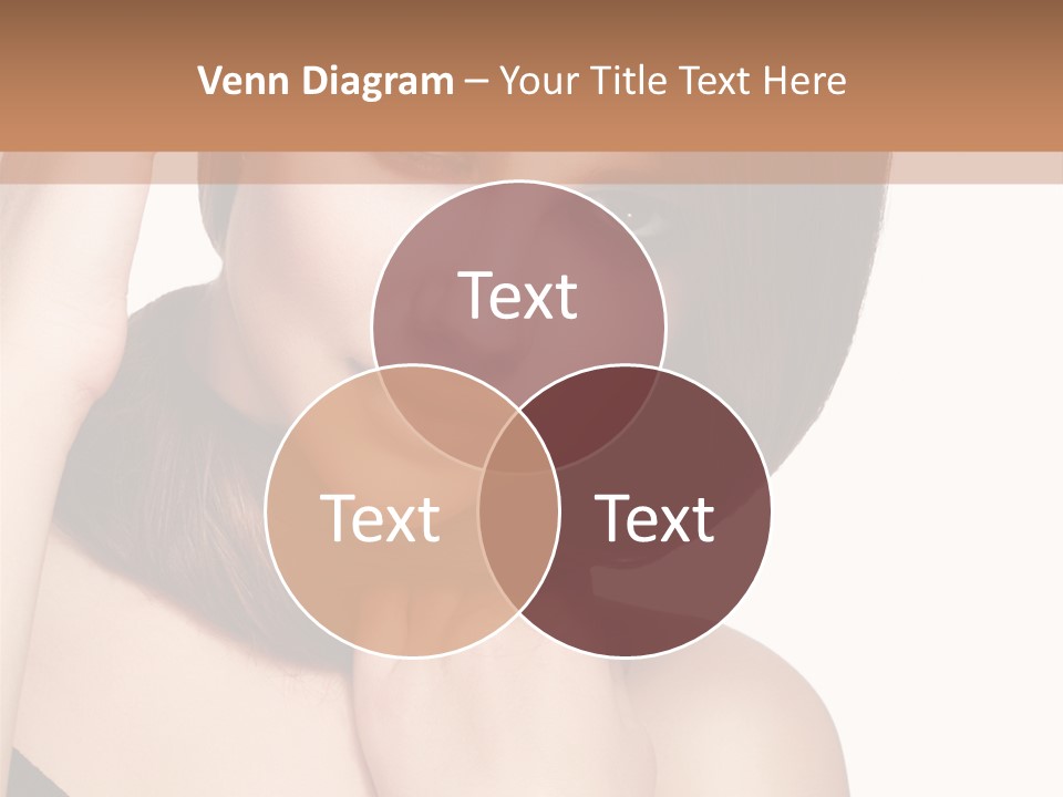 Makeup Beautiful Lips PowerPoint Template