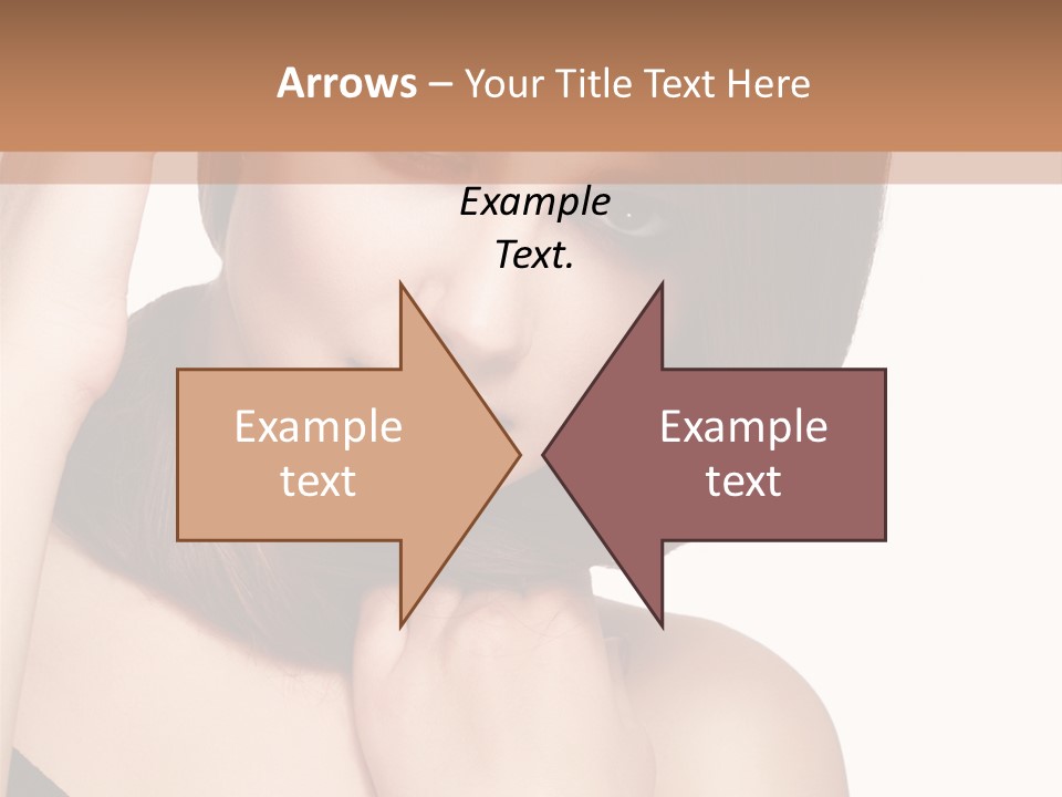 Makeup Beautiful Lips PowerPoint Template