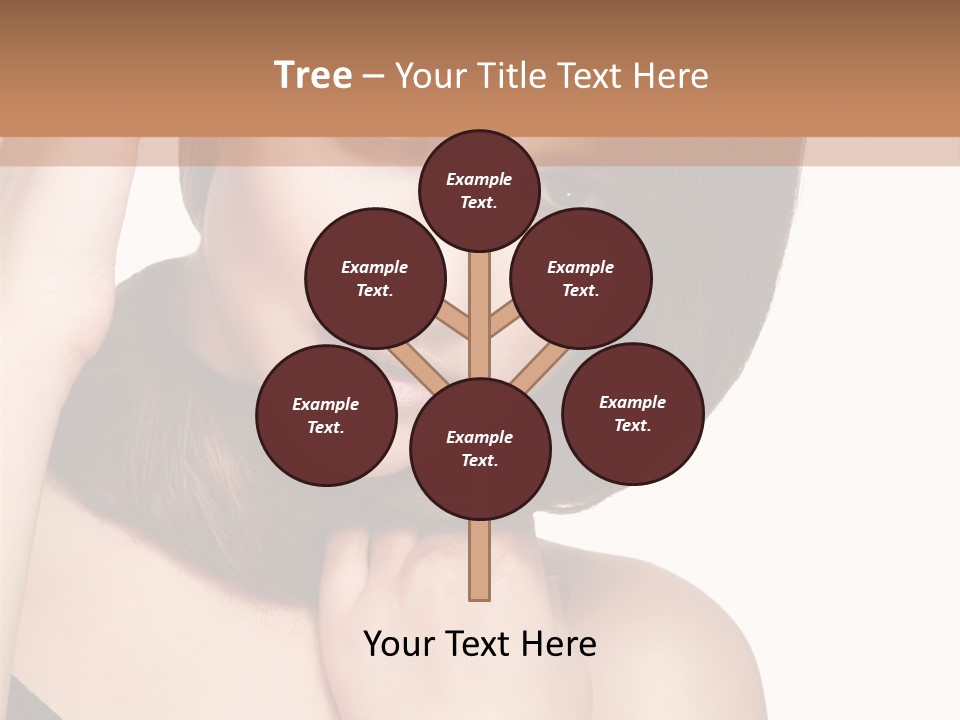 Makeup Beautiful Lips PowerPoint Template