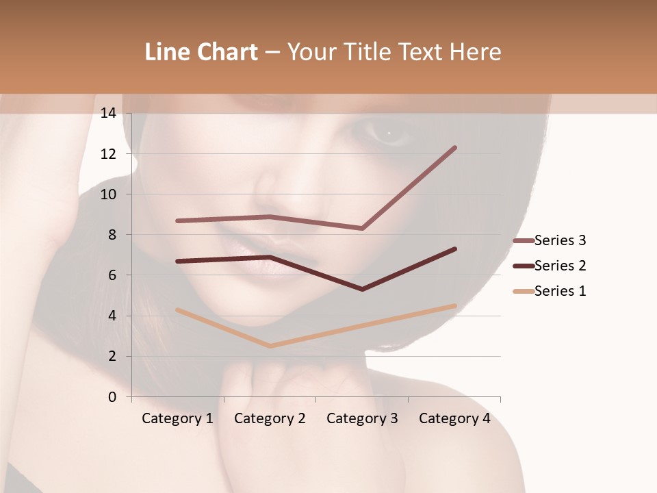 Makeup Beautiful Lips PowerPoint Template