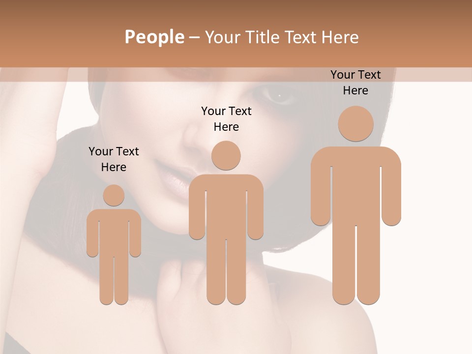 Makeup Beautiful Lips PowerPoint Template