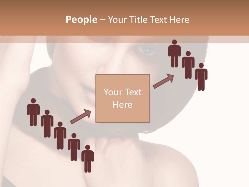 Makeup Beautiful Lips PowerPoint Template