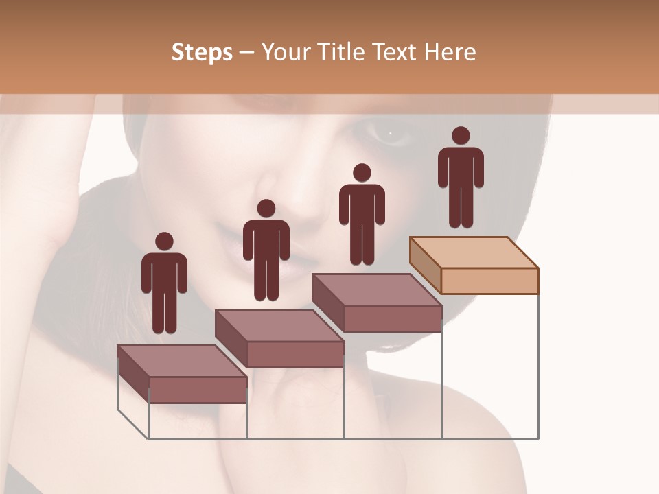 Makeup Beautiful Lips PowerPoint Template