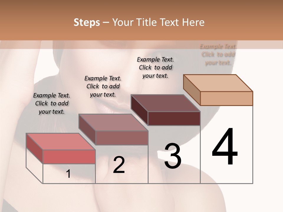 Makeup Beautiful Lips PowerPoint Template