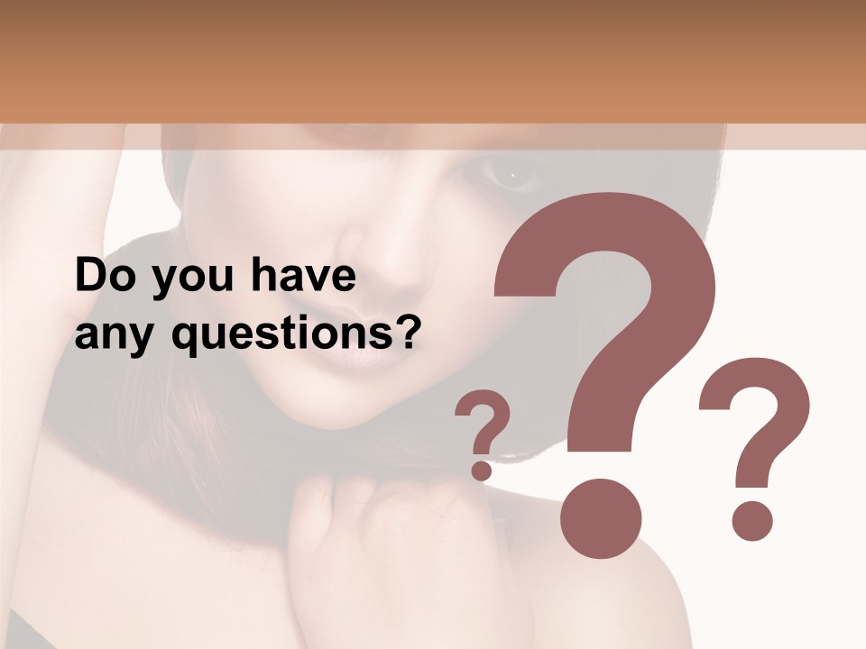 Makeup Beautiful Lips PowerPoint Template