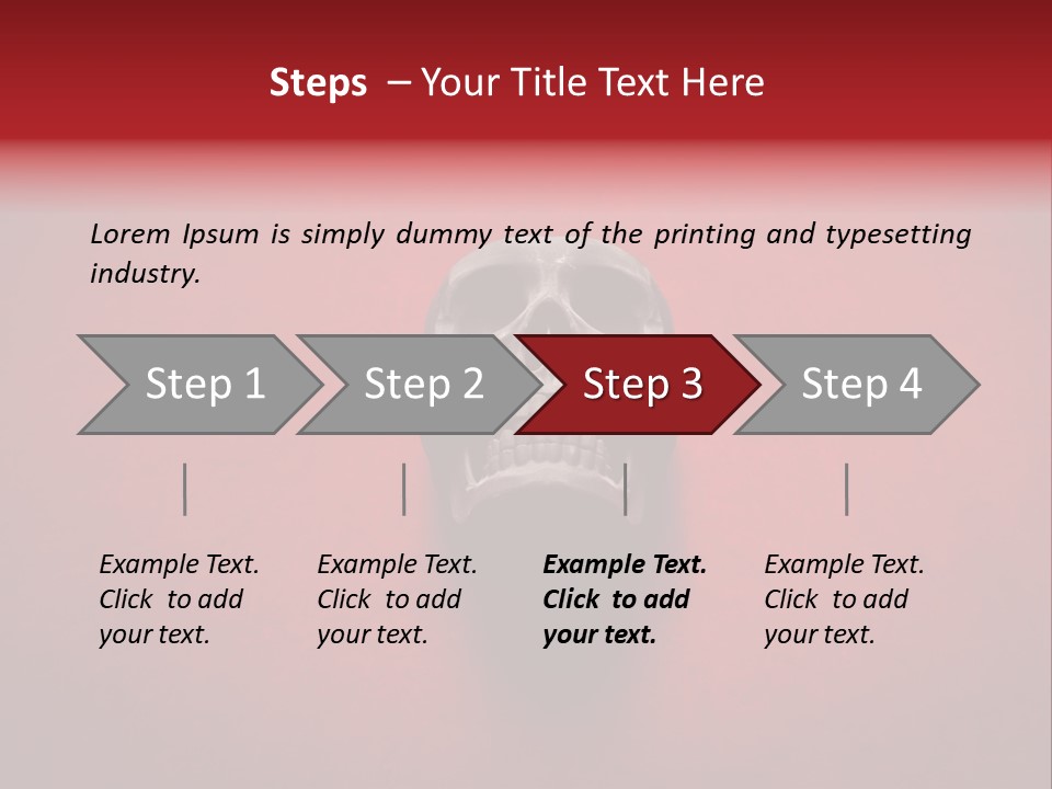 Fear Smooth Face PowerPoint Template