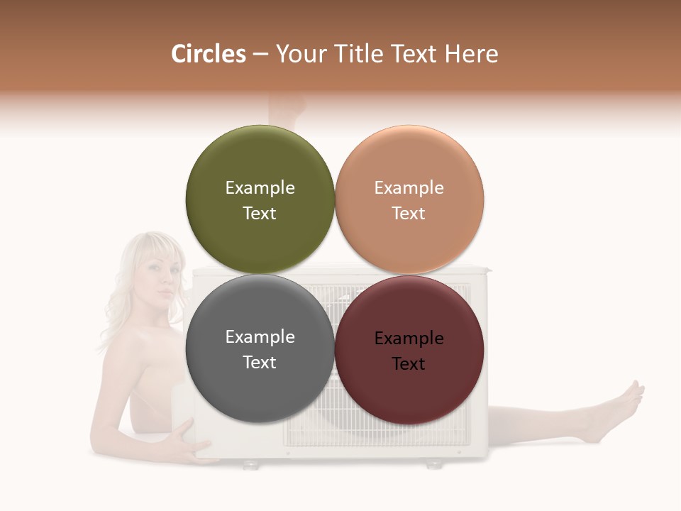 Figure Board Chair PowerPoint Template