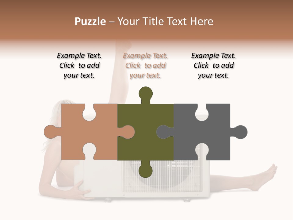 Figure Board Chair PowerPoint Template