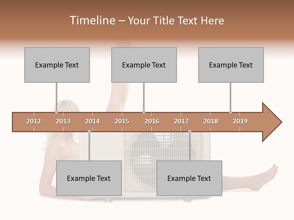 Figure Board Chair PowerPoint Template