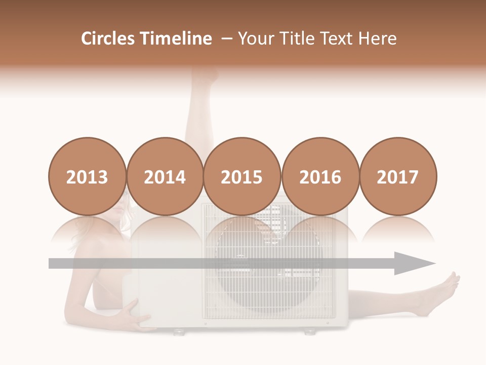 Figure Board Chair PowerPoint Template