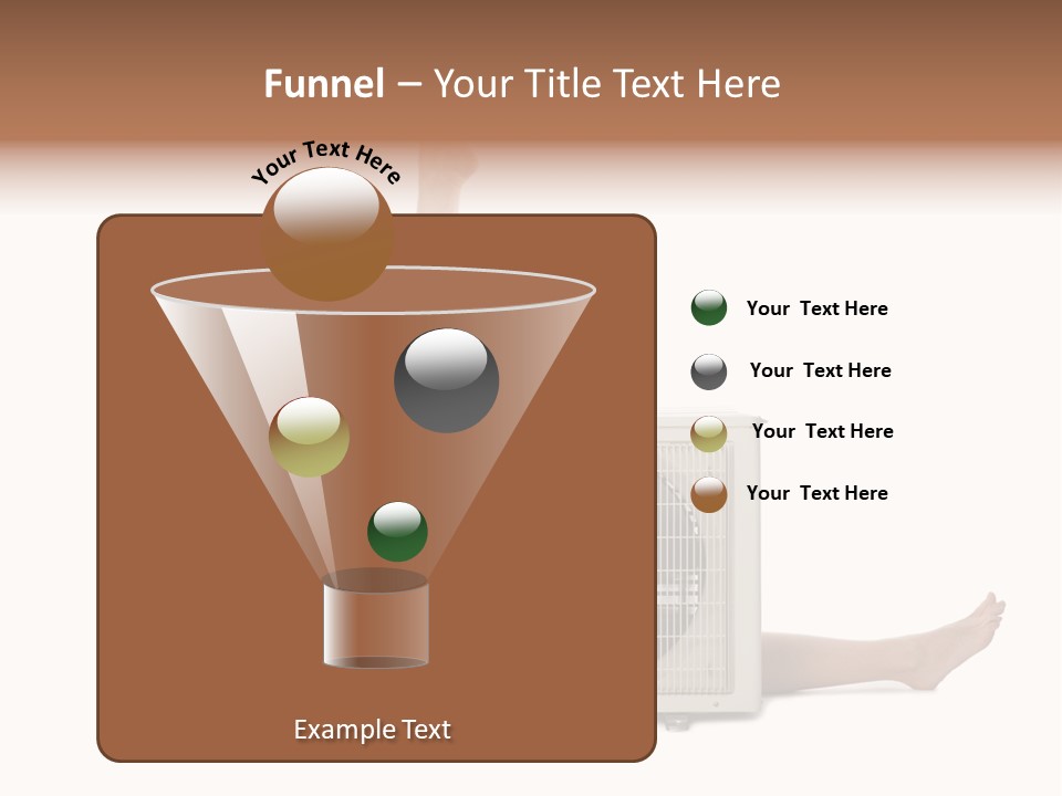 Figure Board Chair PowerPoint Template