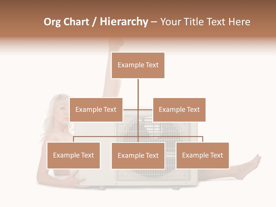 Figure Board Chair PowerPoint Template