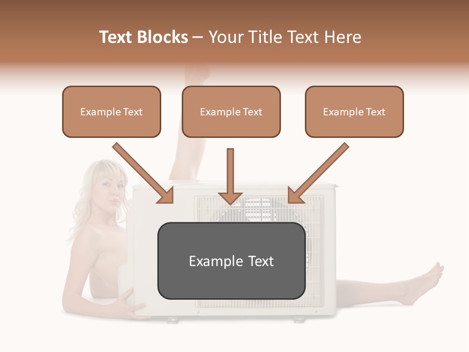 Figure Board Chair PowerPoint Template