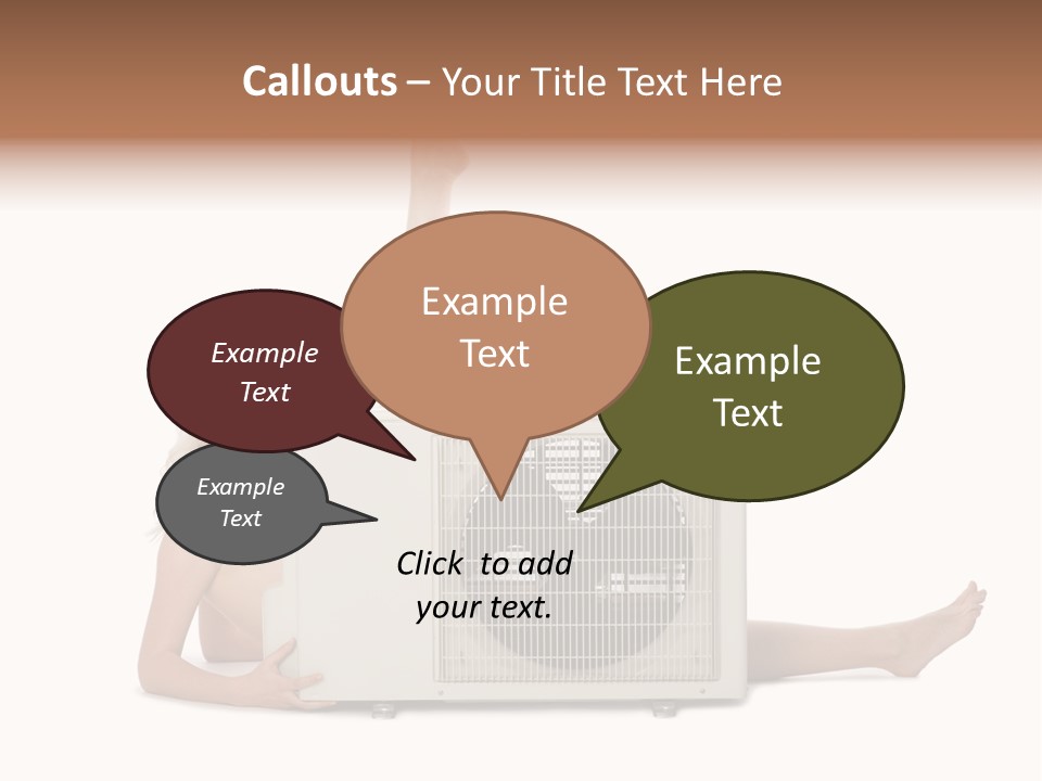 Figure Board Chair PowerPoint Template