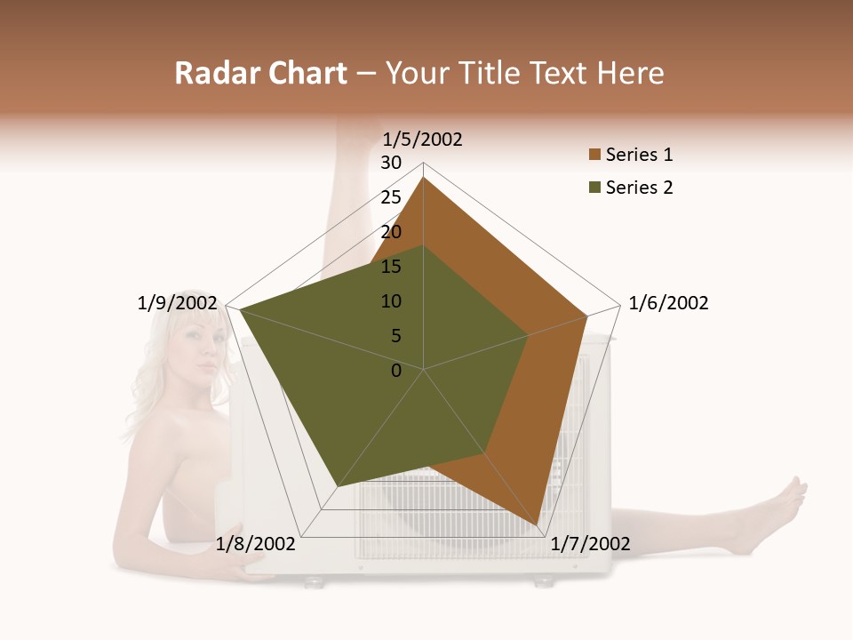 Figure Board Chair PowerPoint Template