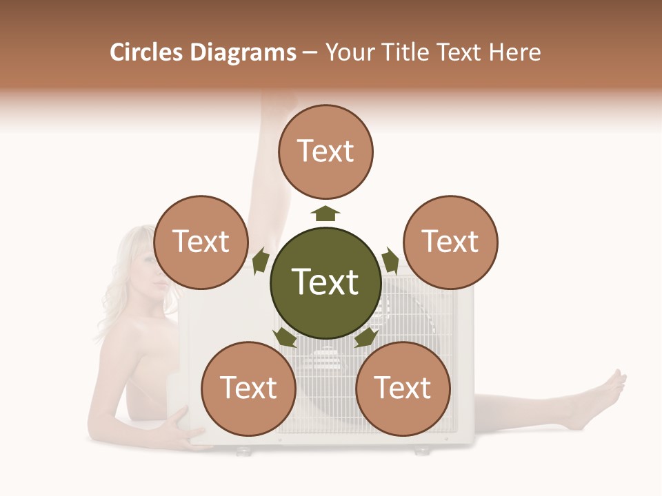 Figure Board Chair PowerPoint Template