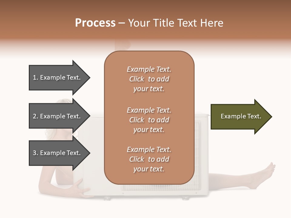Figure Board Chair PowerPoint Template