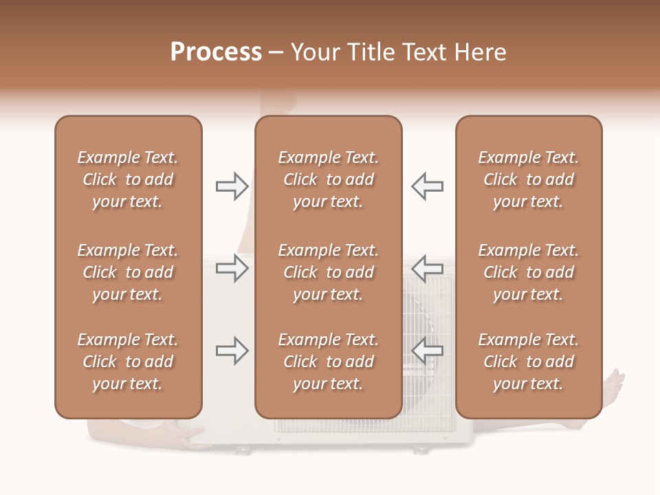 Figure Board Chair PowerPoint Template