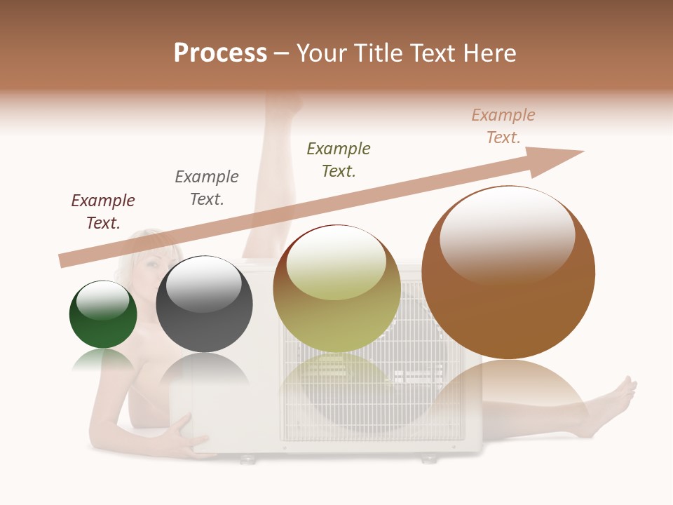 Figure Board Chair PowerPoint Template