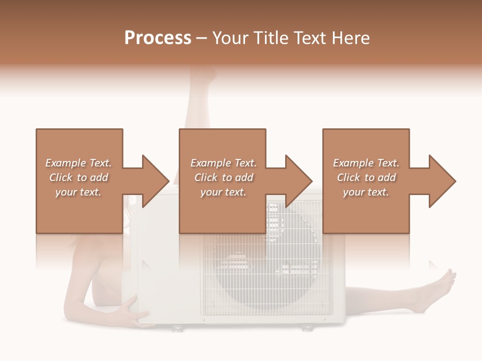 Figure Board Chair PowerPoint Template