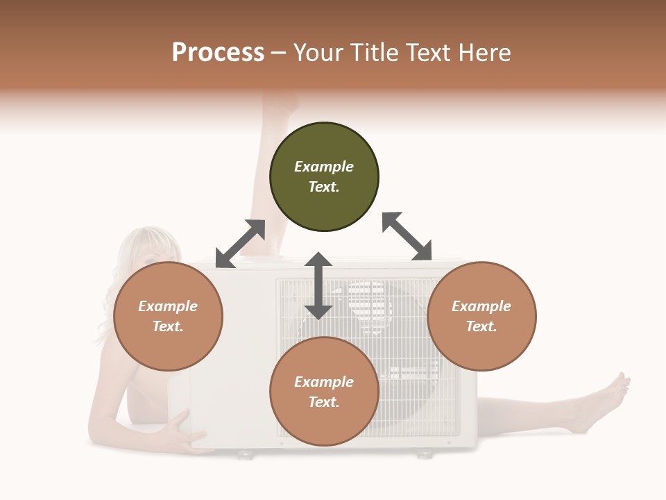 Figure Board Chair PowerPoint Template