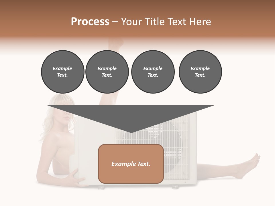 Figure Board Chair PowerPoint Template