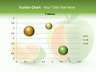 Sector Oranges Objects PowerPoint Template