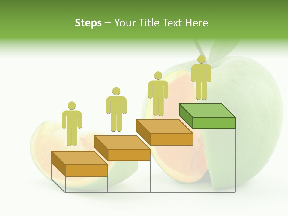 Sector Oranges Objects PowerPoint Template