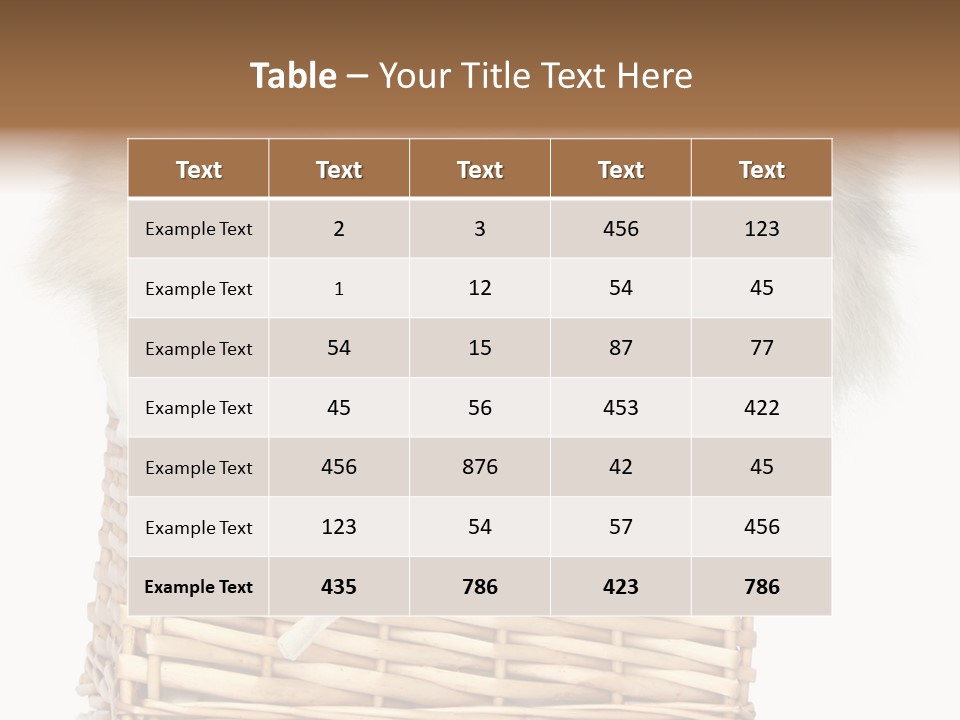 Domestic Handmade Fluffy PowerPoint Template