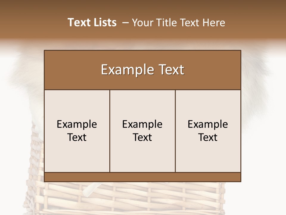 Domestic Handmade Fluffy PowerPoint Template