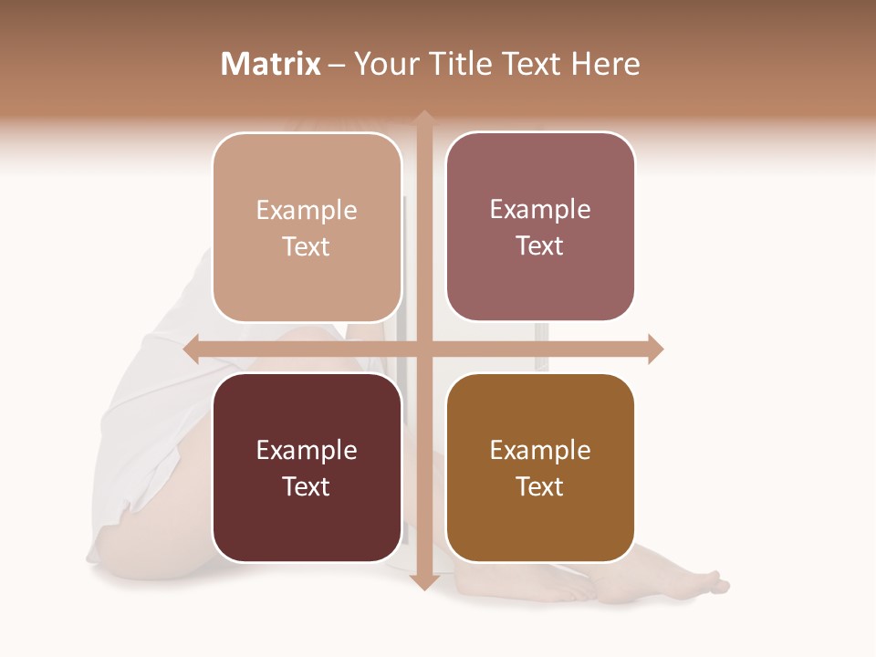 Condition Beautiful Blond PowerPoint Template