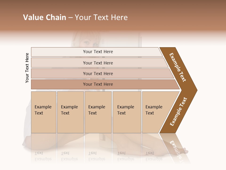 Condition Beautiful Blond PowerPoint Template