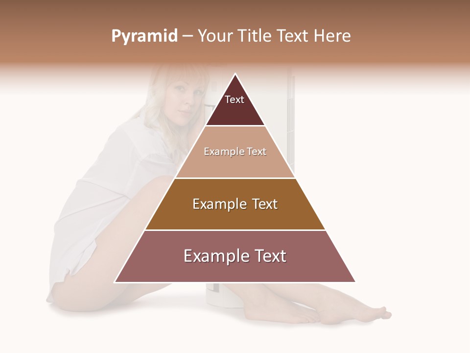 Condition Beautiful Blond PowerPoint Template
