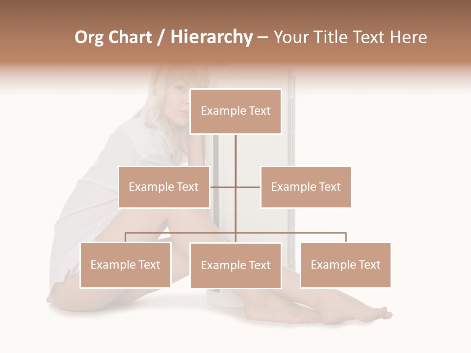 Condition Beautiful Blond PowerPoint Template