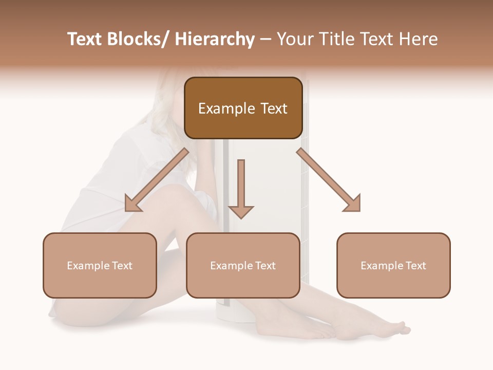 Condition Beautiful Blond PowerPoint Template