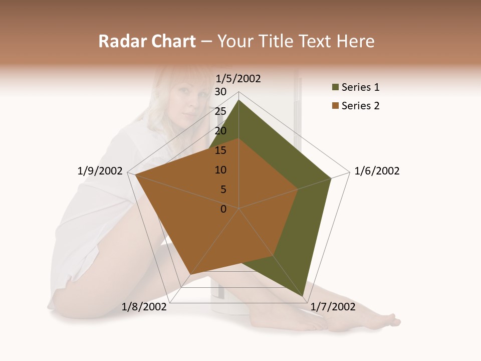 Condition Beautiful Blond PowerPoint Template