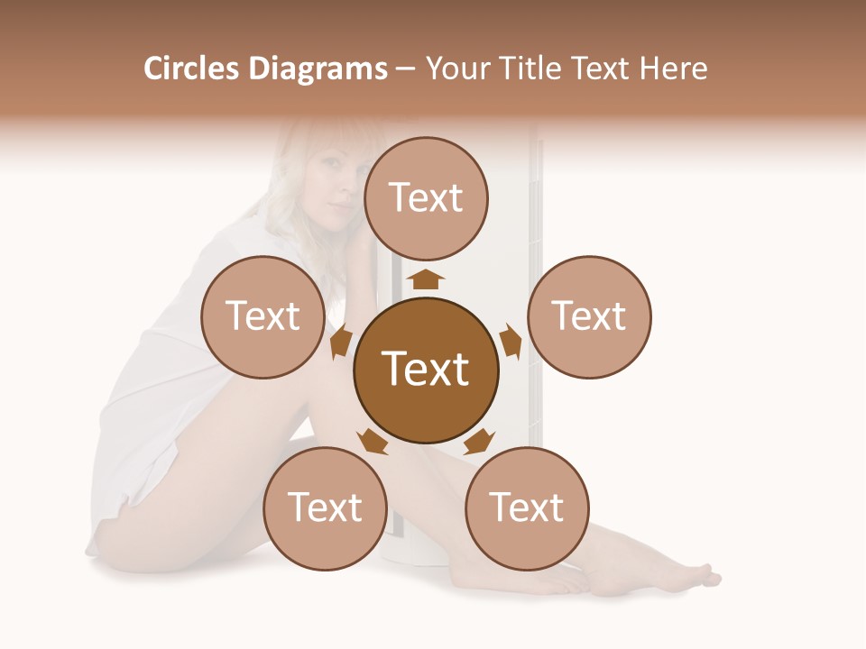 Condition Beautiful Blond PowerPoint Template