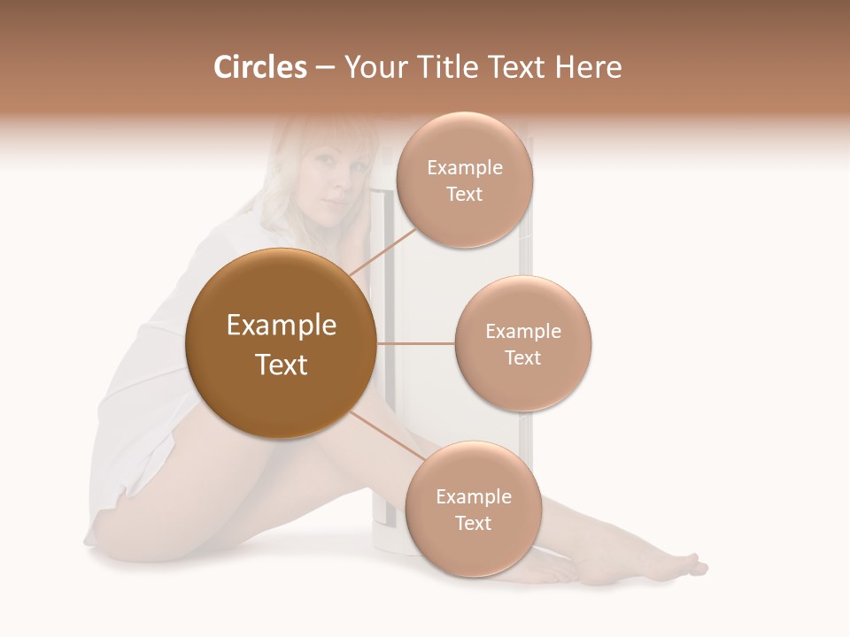 Condition Beautiful Blond PowerPoint Template