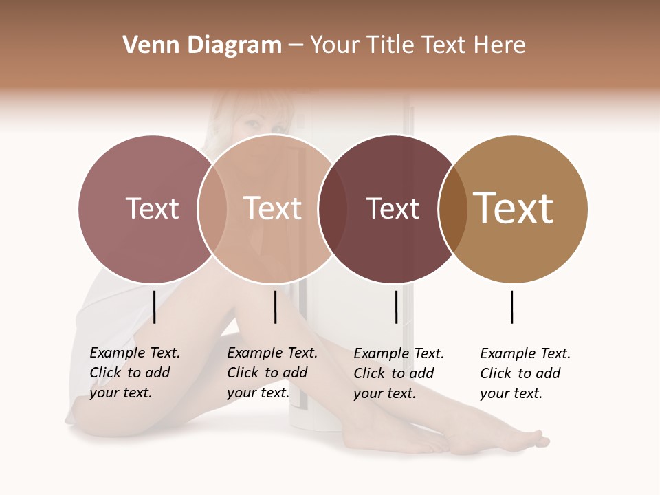 Condition Beautiful Blond PowerPoint Template