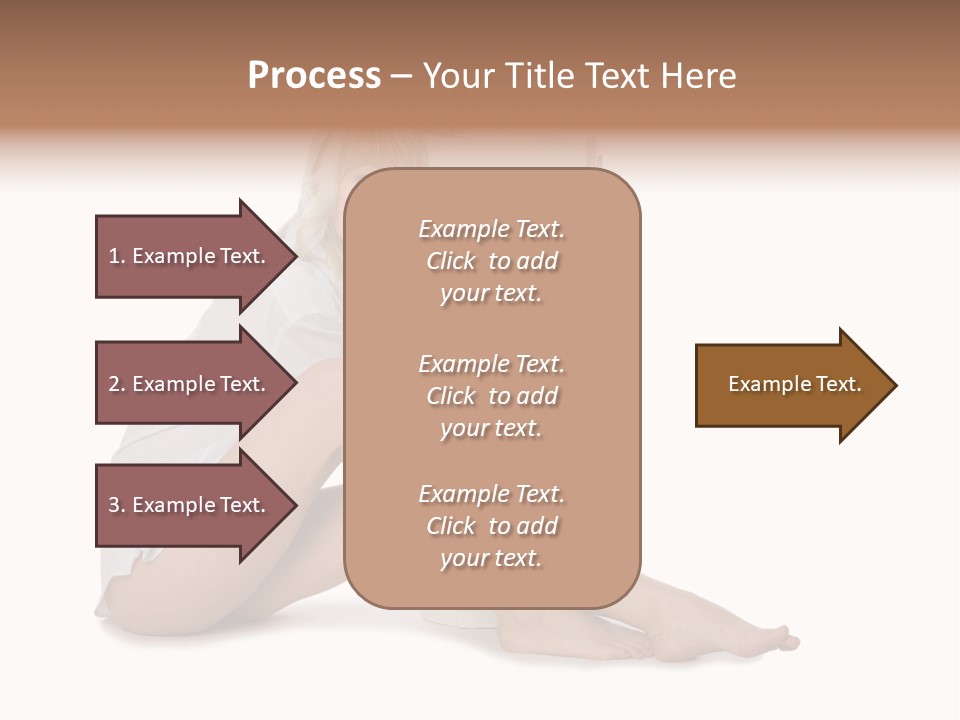 Condition Beautiful Blond PowerPoint Template