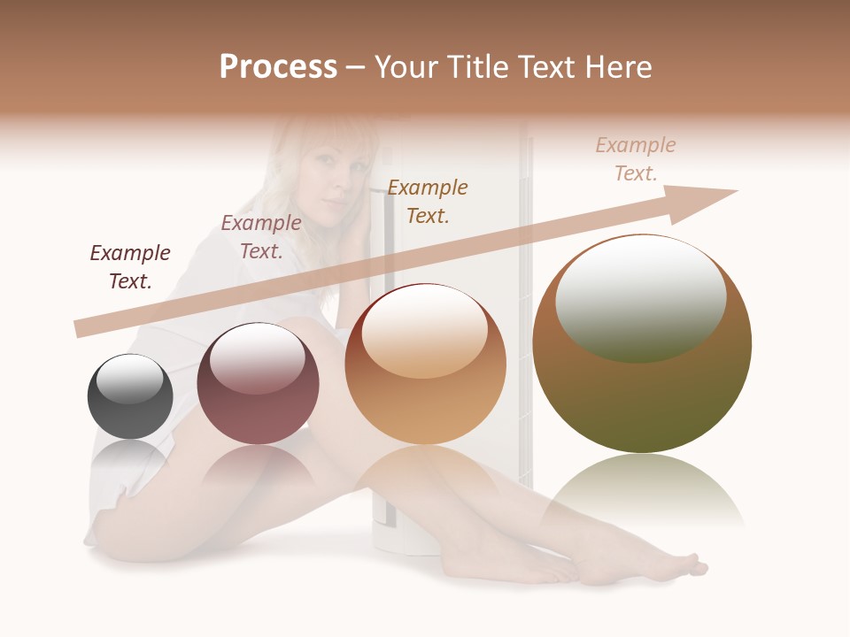 Condition Beautiful Blond PowerPoint Template