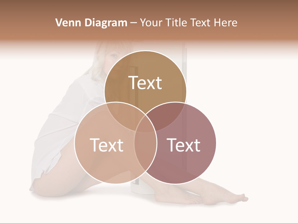 Condition Beautiful Blond PowerPoint Template