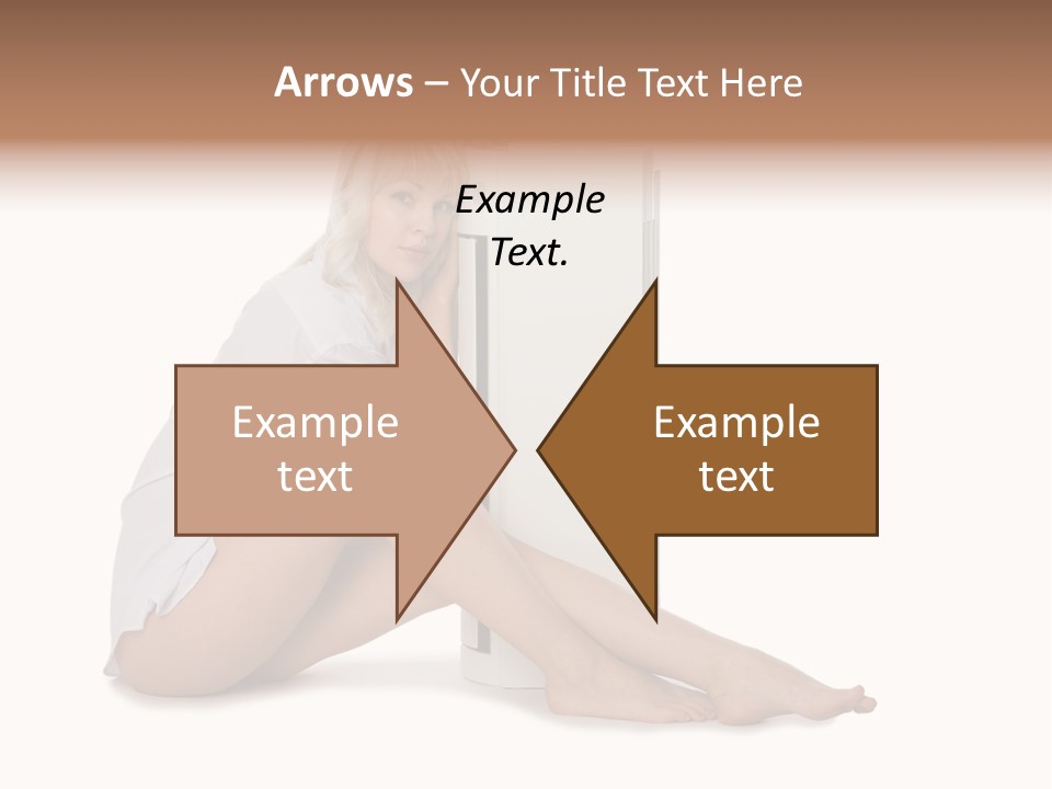 Condition Beautiful Blond PowerPoint Template