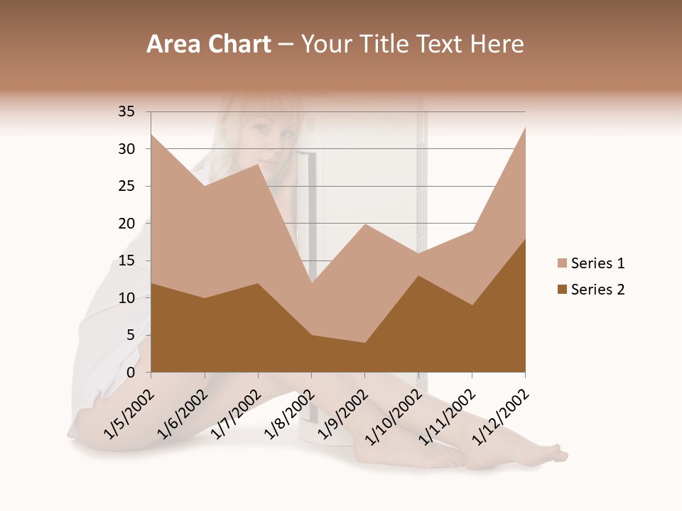 Condition Beautiful Blond PowerPoint Template