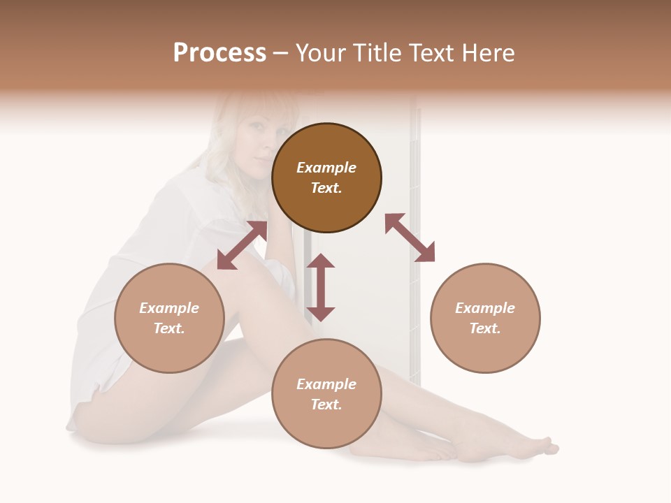 Condition Beautiful Blond PowerPoint Template