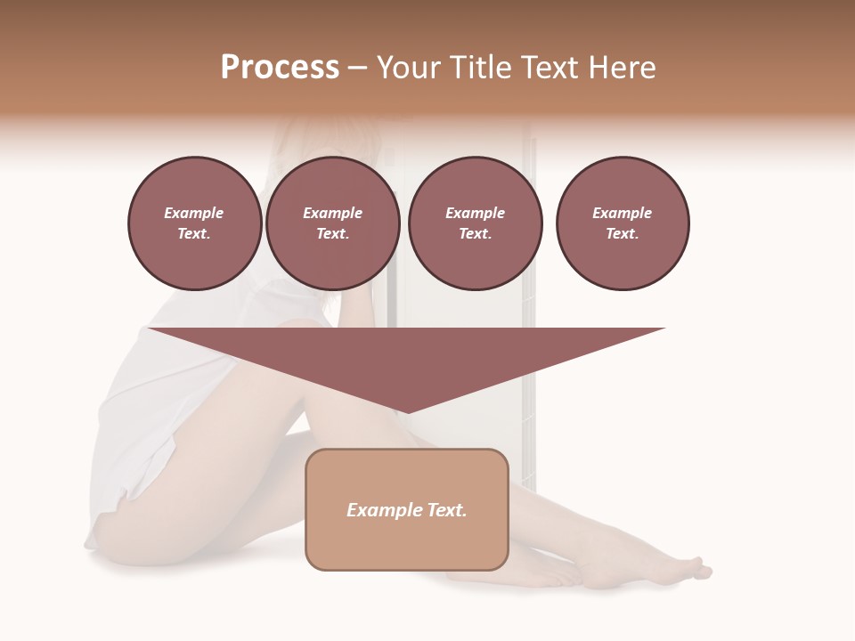 Condition Beautiful Blond PowerPoint Template